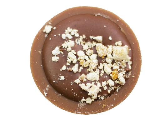 Salted Caramel Praline Milk Chocolate Cups