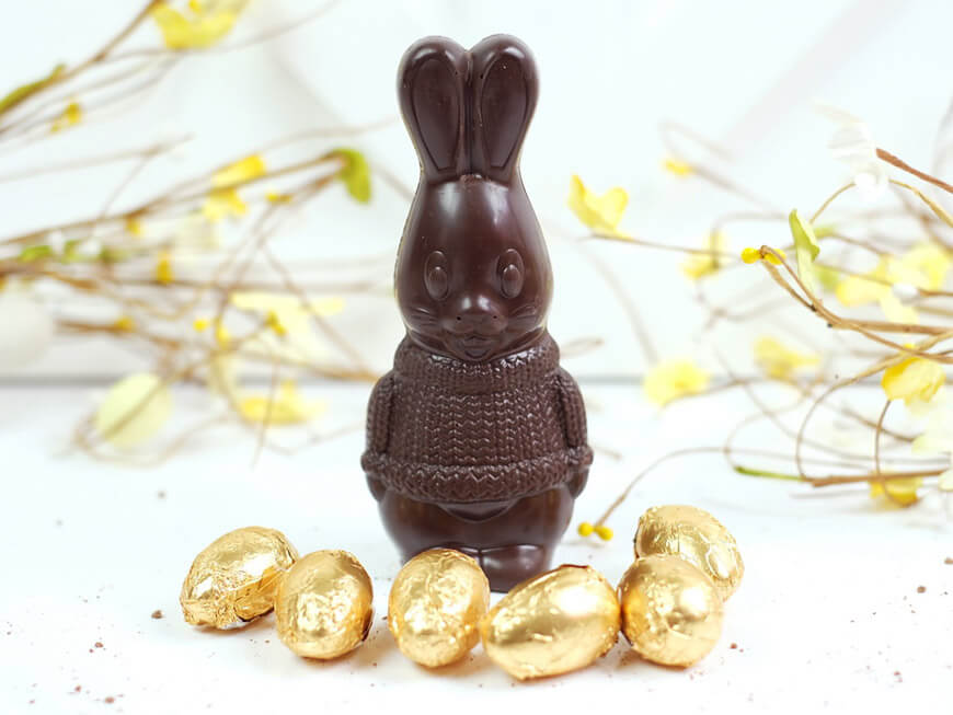 Chocolate Easter Bunny with Mini Eggs