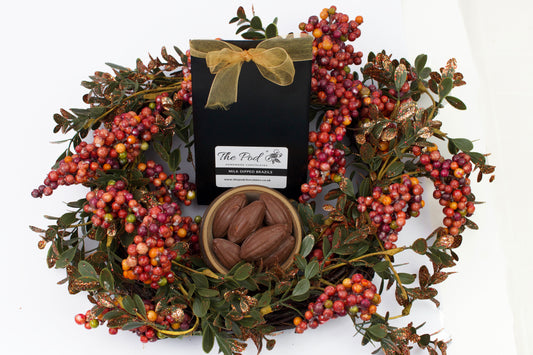 Chocolate Dipped Brazil Nuts