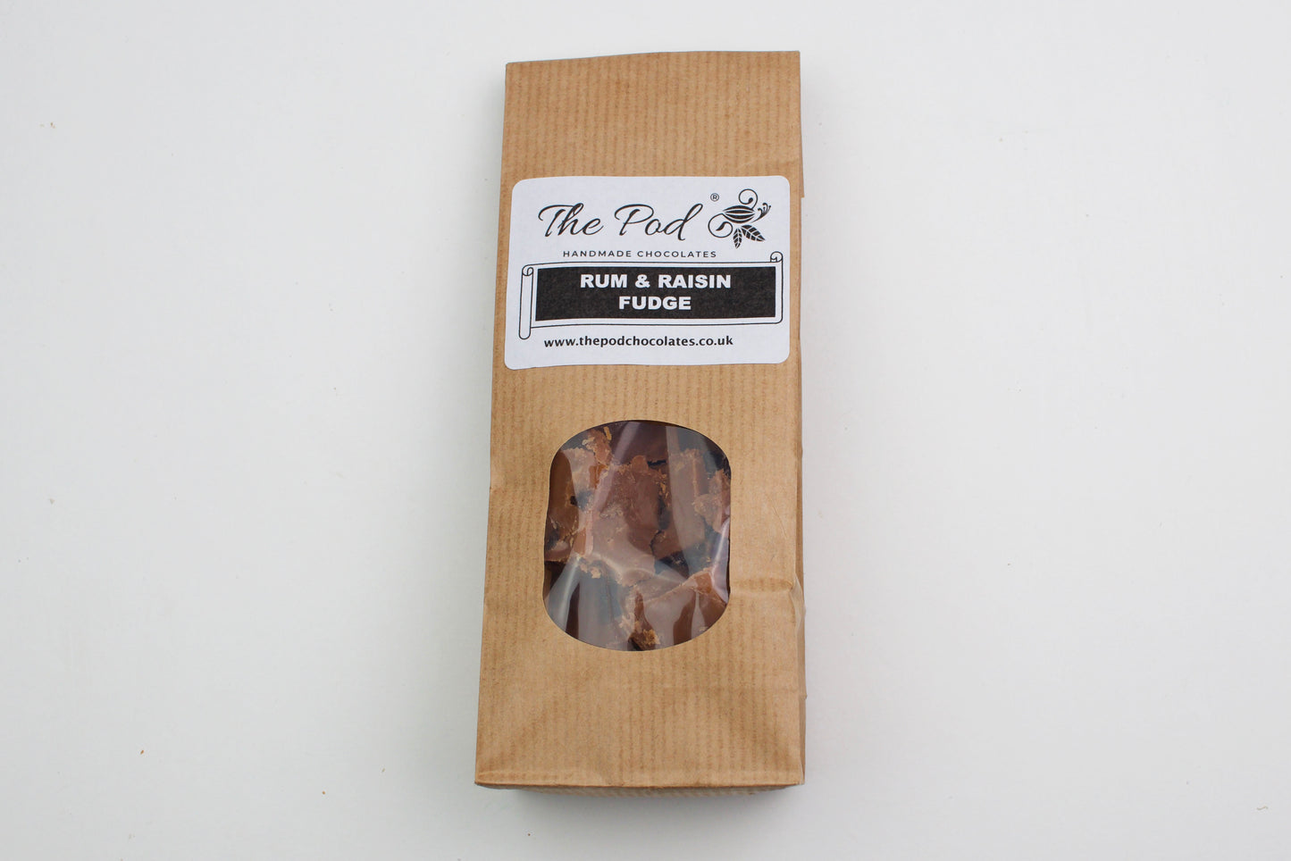 Rum and Raisin Fudge