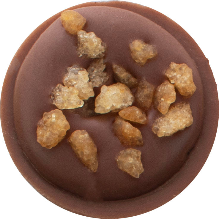 Salted Caramel Praline Milk Chocolate Cups