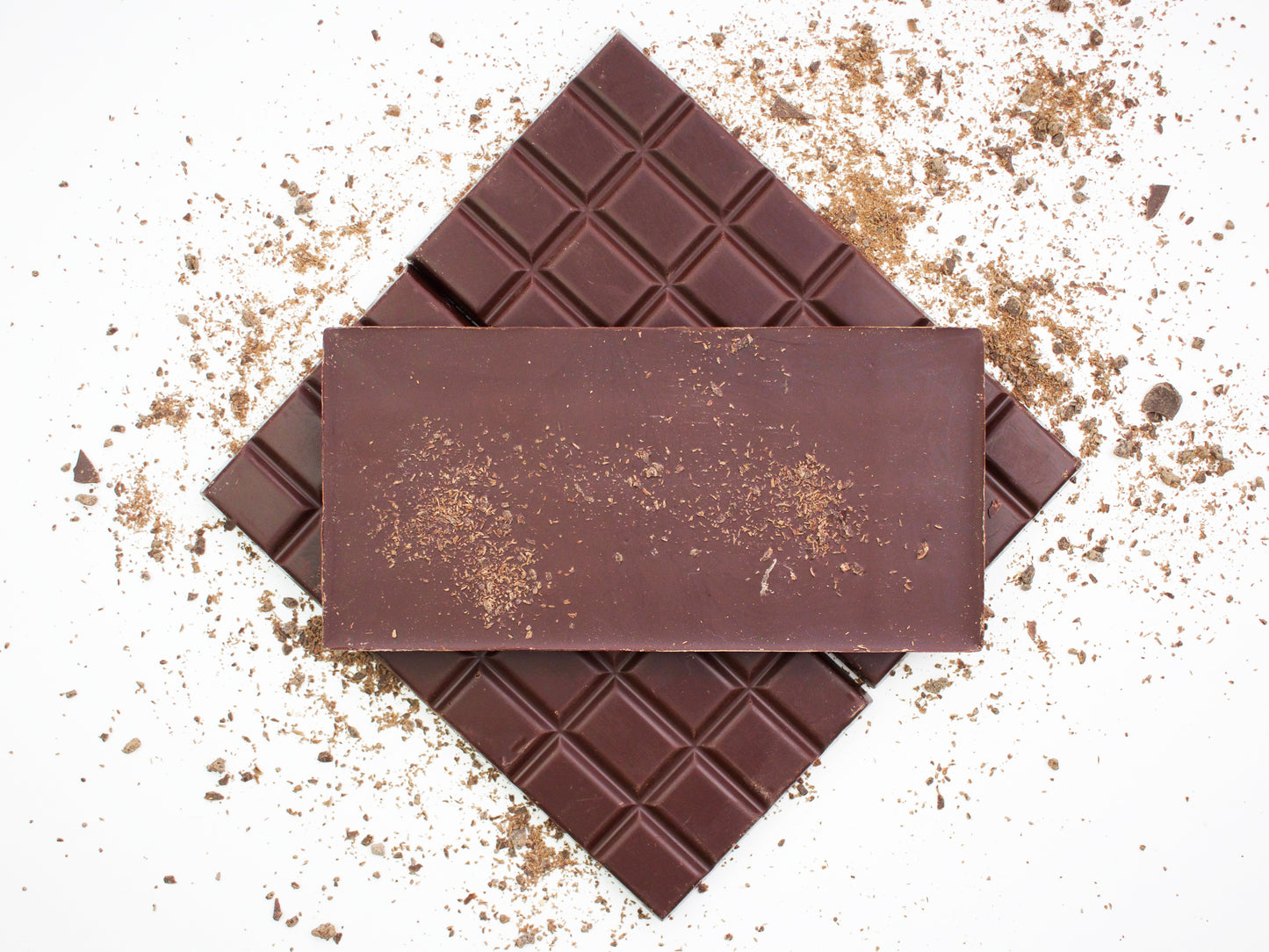 image shows 3, 100g hand made sugar free peppermint bars.