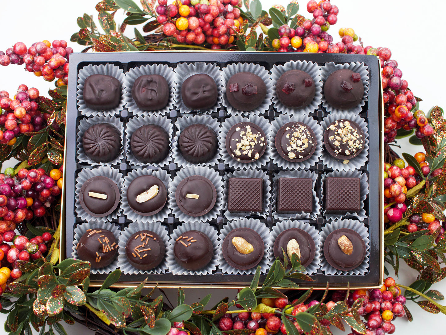 Vegan Fruit and Nut Chocolate Collection