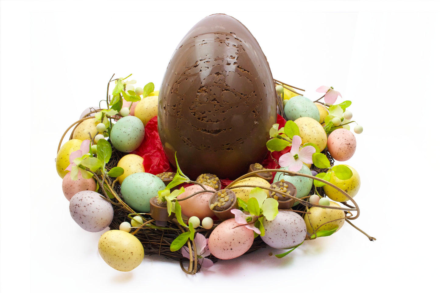 500g Milk Salted Caramel Chocolate Easter Egg with Chocolates