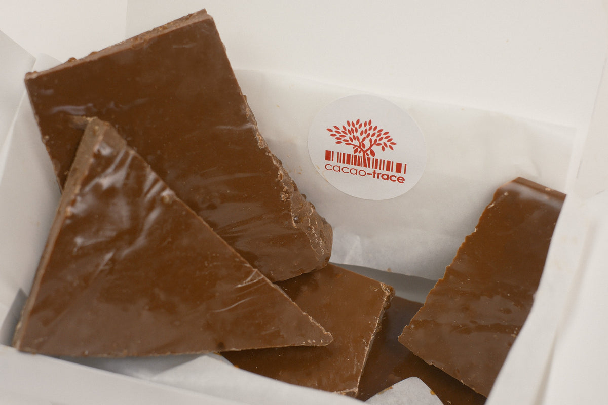 Chunky Salted Caramel Chocolate Pieces