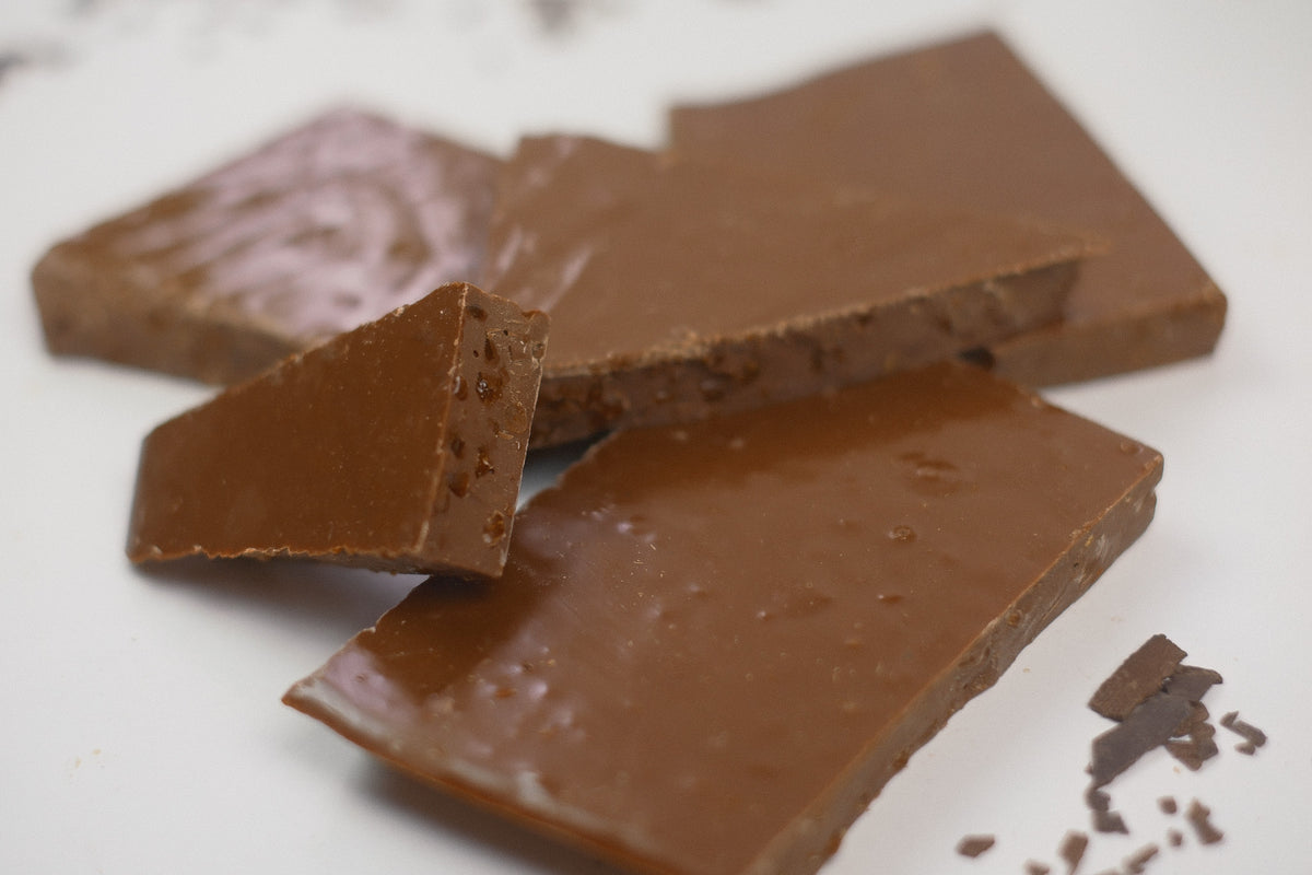 Chunky Salted Caramel Chocolate Pieces