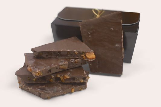 Chunky Orange and Apricot Chocolate Pieces