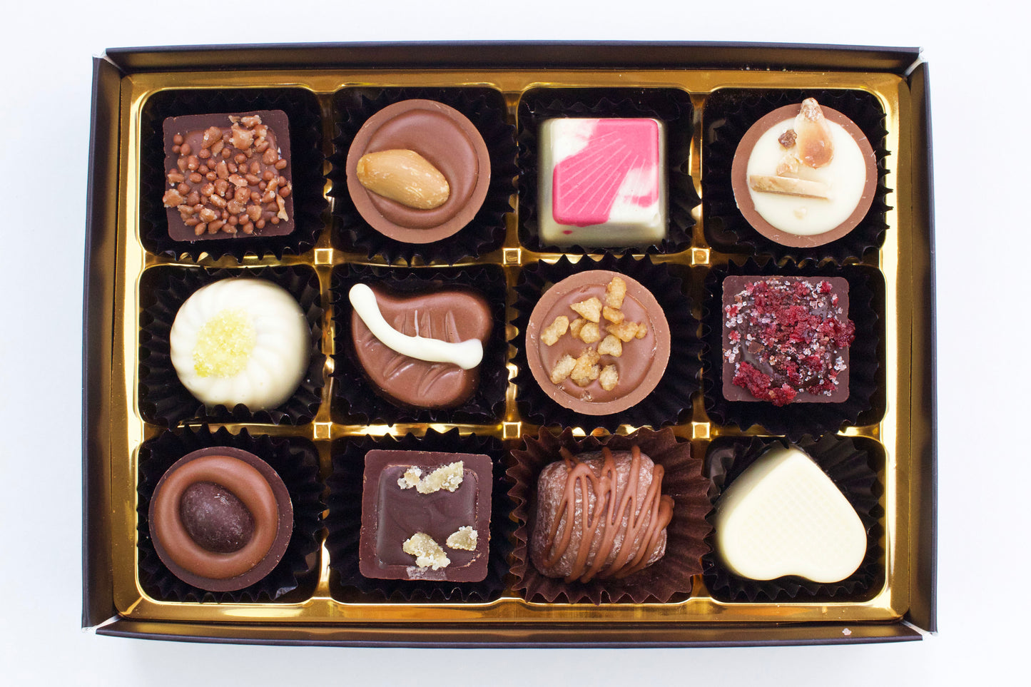 Fruity and Nutty Chocolates Collection