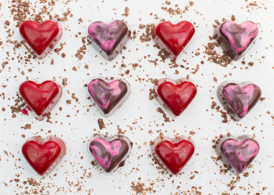 Sugar Free Chocolate Valentines Hearts