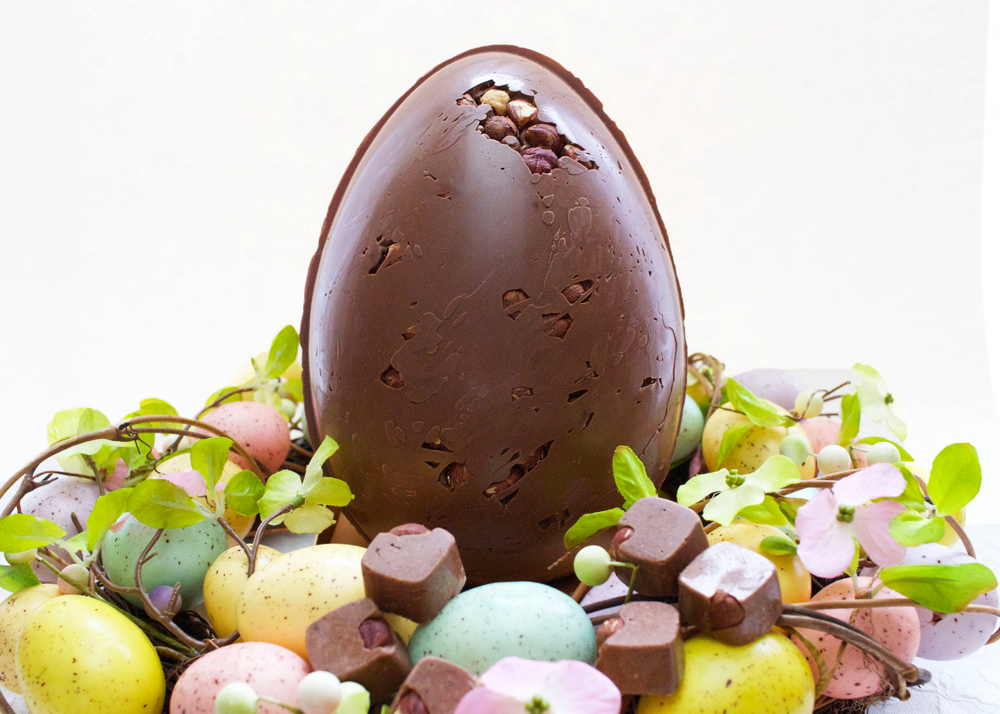 Sugar Free 500g Hazelnut Milk Chocolate Easter Egg