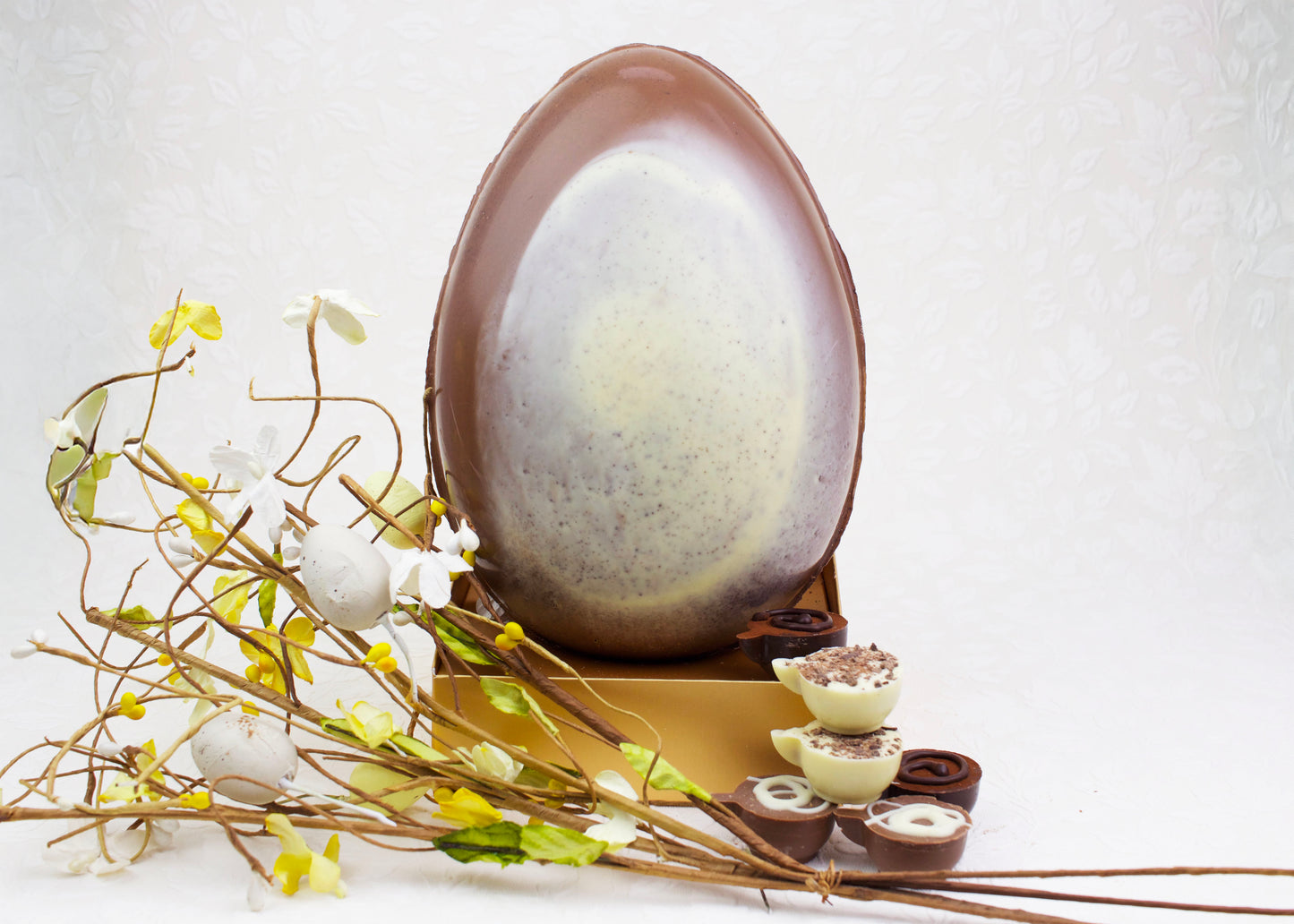 Sugar Free 500g Chocolate Mocha Hand Made Easter Egg